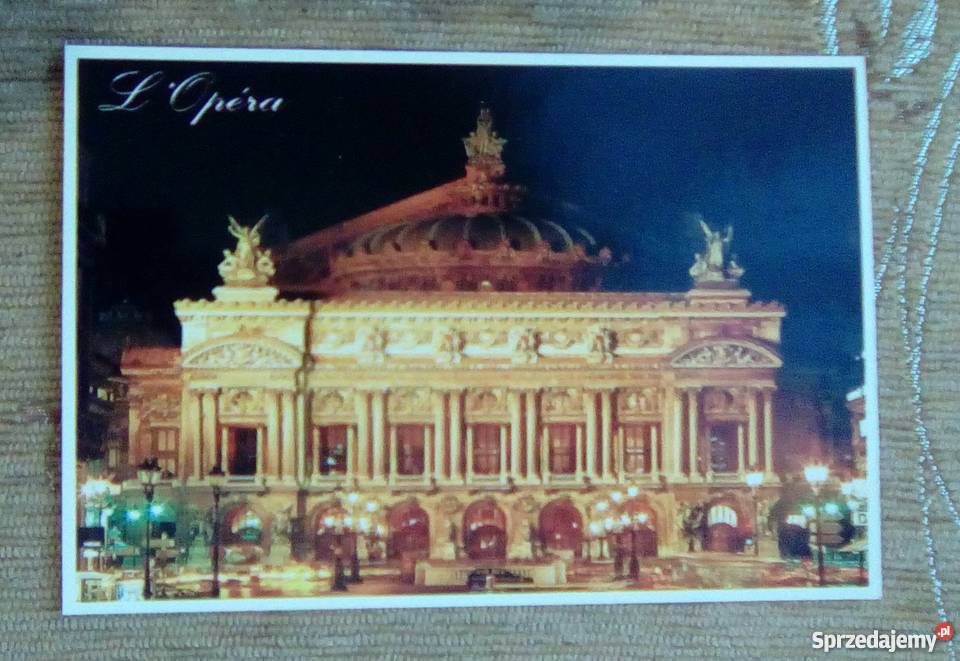 PARYŻ GMACH OPERY Piszczac