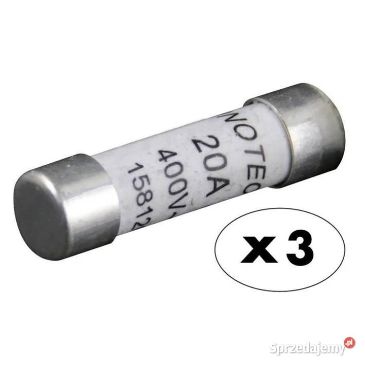 Bezpieczniki ceramiczne ZENITECH 3 85x315mm 20A lubelskie