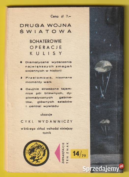 ŻÓŁTY TYGRYS KRETA W OGNIU 1979 Łódź