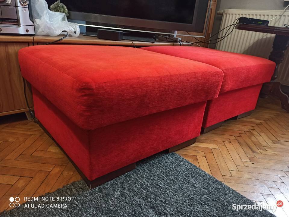 Oddam 2 Pufy 65x65 Meble Rybnik sprzedam