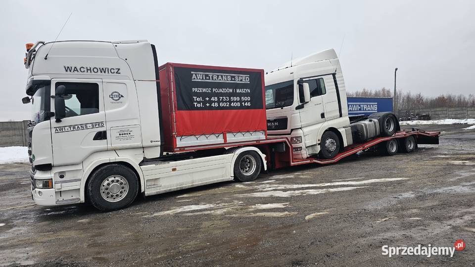 LAWETA do przewozu Ciągników siodłowych i maszyn