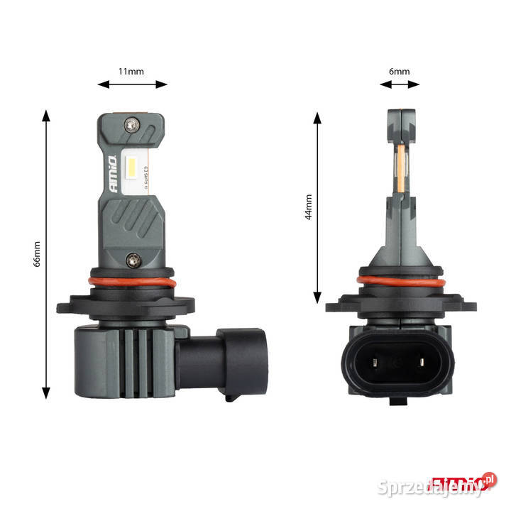 ŻARÓWKI LED AMIO HB3 HIR1 H10 HYBRID CANBUS Gniezno