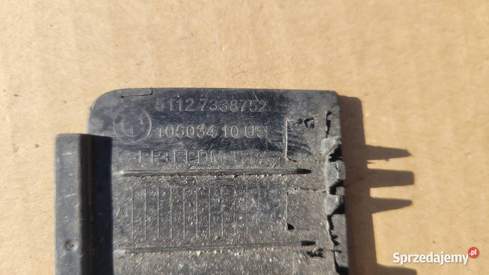 BMW X3 F25 LIFT ZAŚLEPKA HAKA ZDERZAKA TYŁ śląskie Ruda Śląska