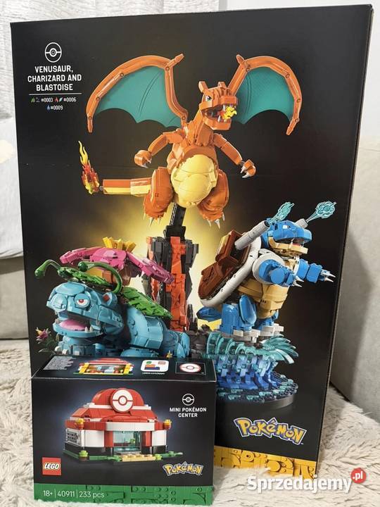 LEGO Pokmon Venusaur Charizard Blastoise Mini Praga Dolna sprzedam