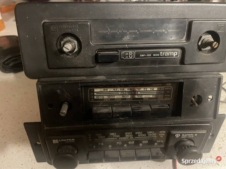 Radio Samochodowe Unitra Safari Grundig Elektronika Młotkowice