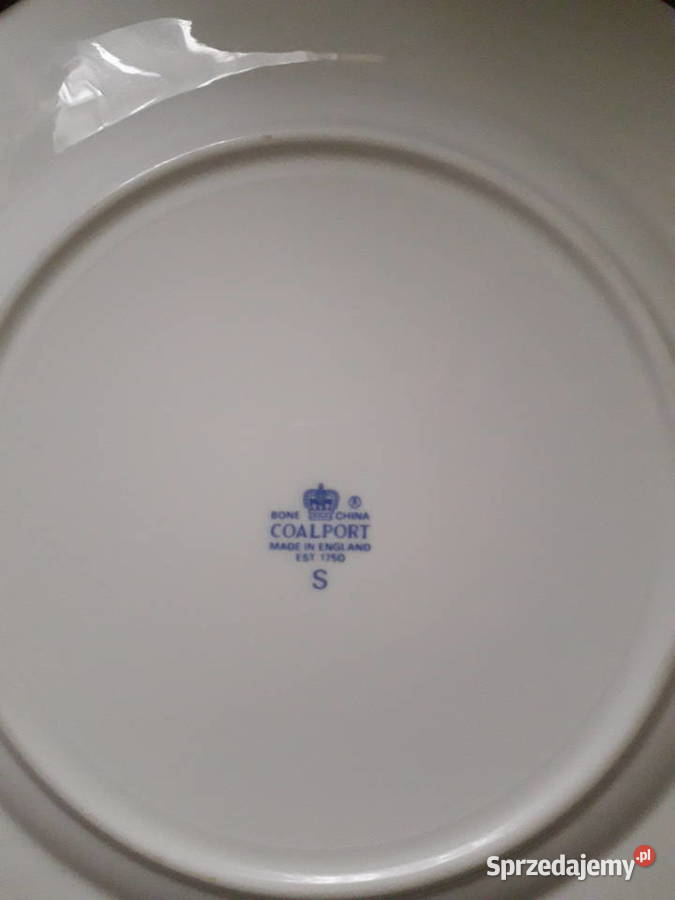 2 talerze z kotami Coalport Antyki, Sztuka, Kolekcje Chełm