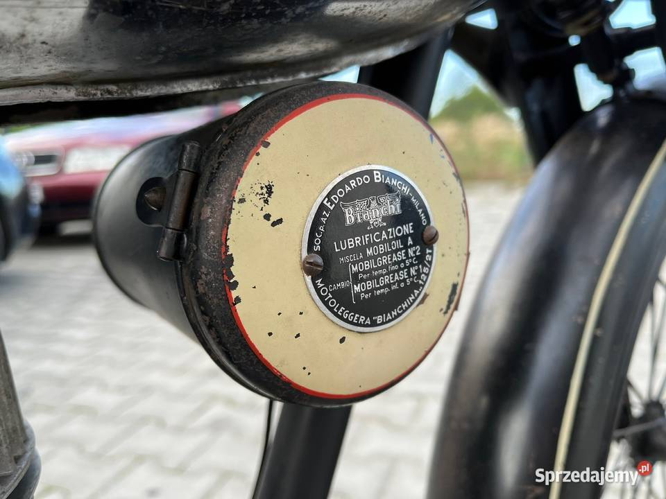 Bianchi Bianchina 125 1944r Zabytek DKW rt10 Rok produkcji 1944 Pozostałe Tychy