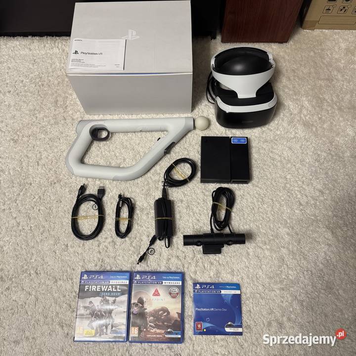 PlayStation VR V1 Kamera V2 Kontroler AIM Gry mazowieckie Warszawa