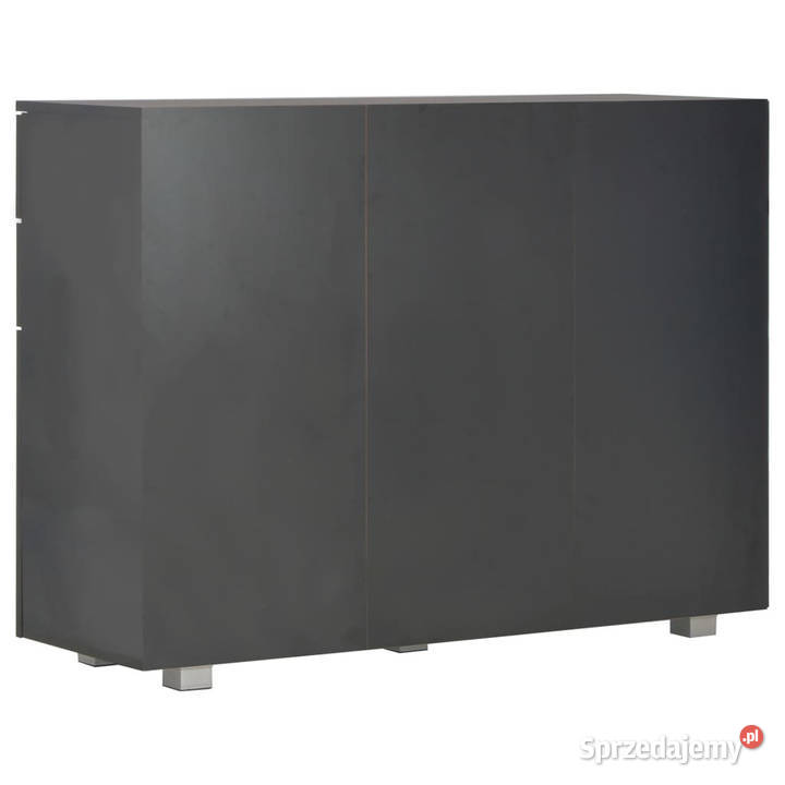 Szafka na wysoki połysk czarna 107x35x805 Warszawa