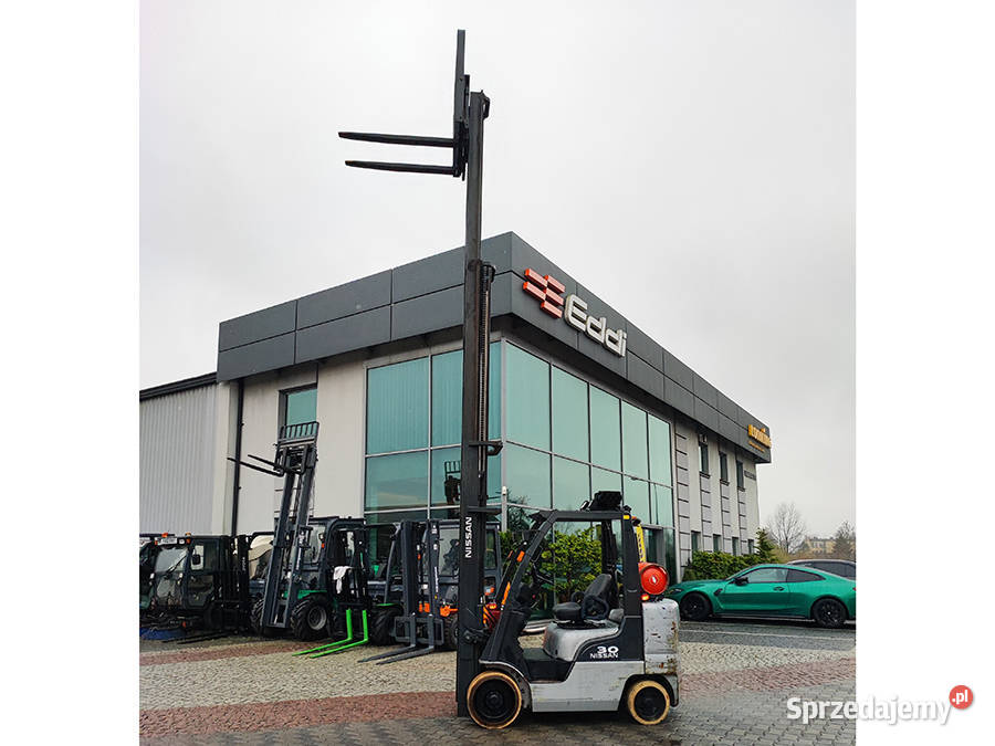 wózek widłowy Nissan MCUG1F2F30LU 3 tony LPG Kęty