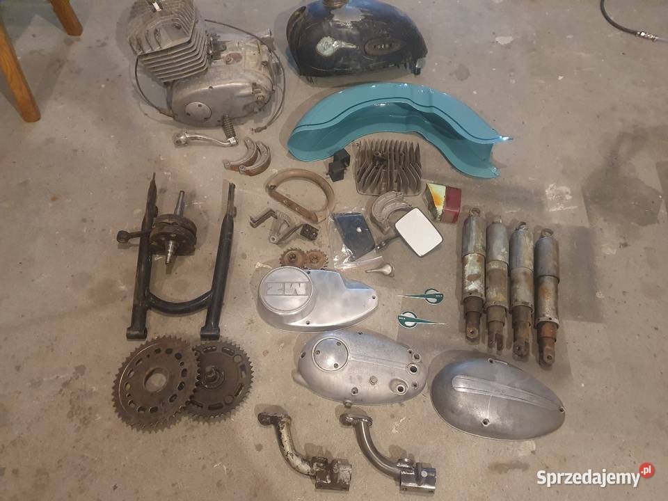 MZ trophy jaskółka wahacze wózek boczny stoye