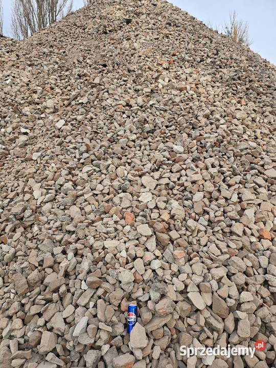 Gruz na drogę ceglanobetonowy 063 mm tłuczeń Swarzędz