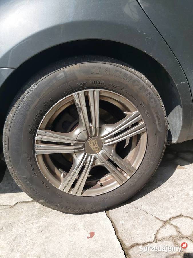 Sprzedam koła aluminiowe 15 z oponami letnimi Warszawa sprzedam