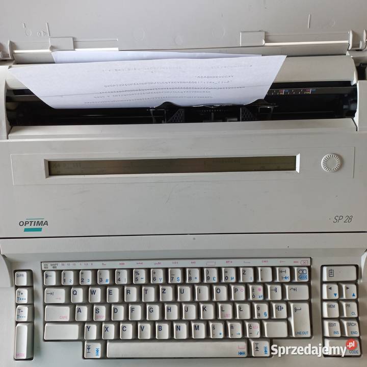 Maszyna do pisania Włocławek