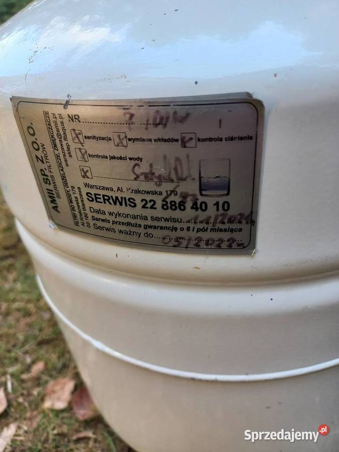 Zbiornik do odwróconej osmozy Warszawa