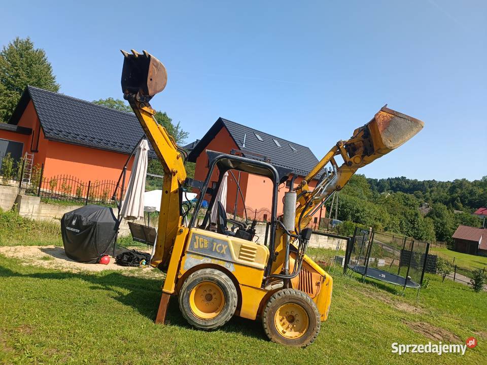 1cx jcb mini koparko ładowarka 4x4 bobcat Koparko ładowarki małopolskie