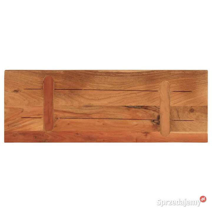 Blat stołu 80x30x38 prostokątny lite drewno