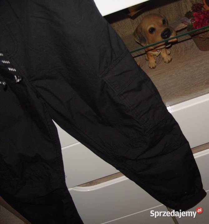 Nowe spodnie joggery HM kieszenie r158 13 lat+ Rawicz