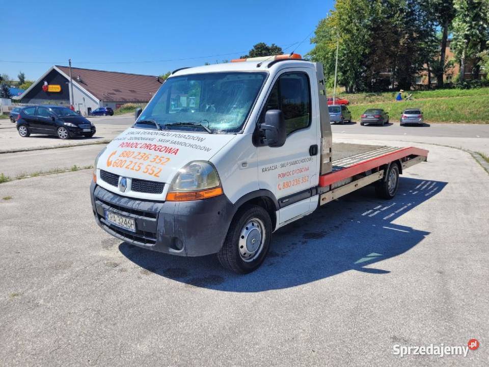 Renault Master laweta 2006 klima 1 właściciel manualna Słomniki