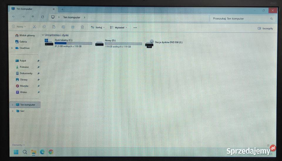 Laptop HP 650 G1 Intel i54210M 16GB W11 SSD256 lubelskie Lublin