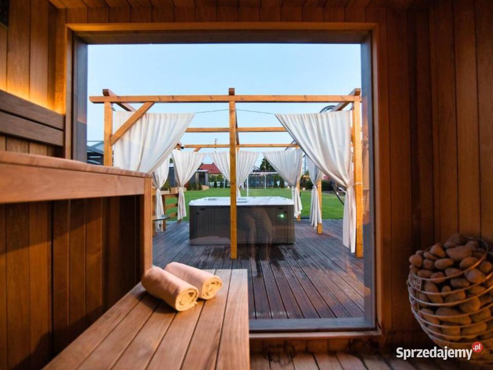 Komfortowe domki z basenem i strefą SPA 100m Wynajem małopolskie Zator