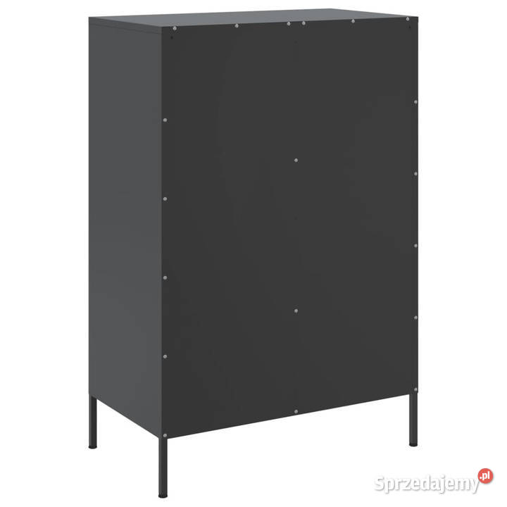 Szafka czarna 68x39x1015 stal WM843102 mazowieckie Warszawa sprzedam
