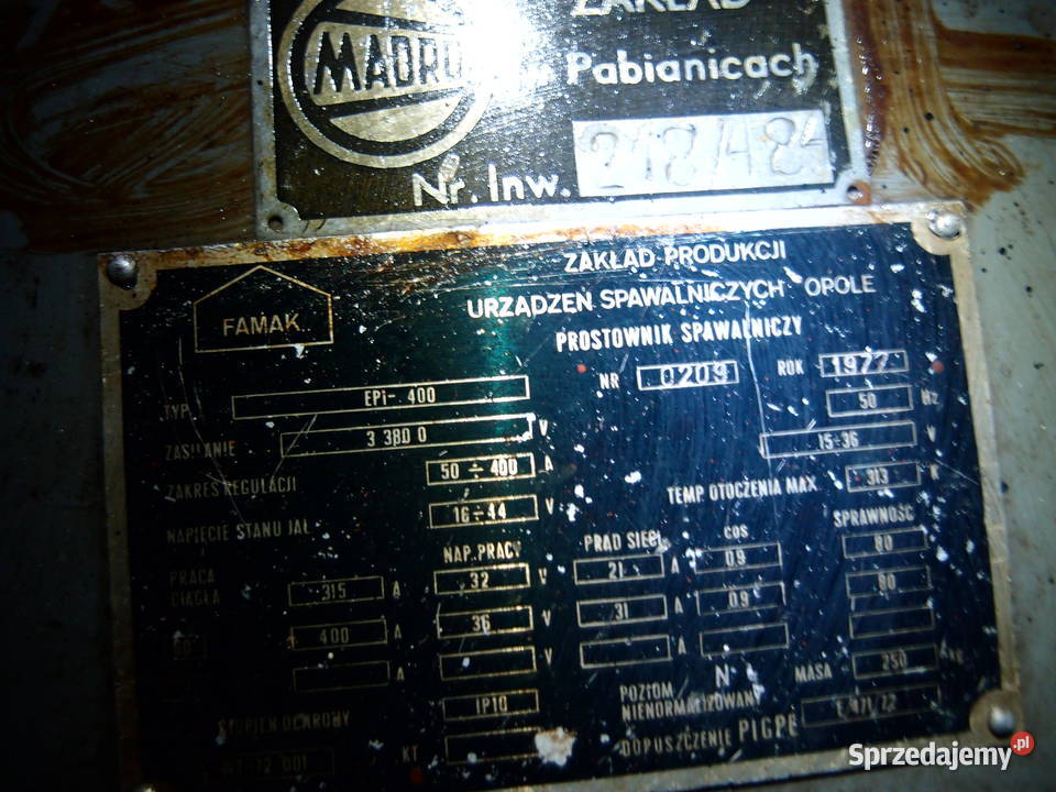 Półautomat MagPol 400 z podajnikiem JSAPLAN łódzkie Łódź