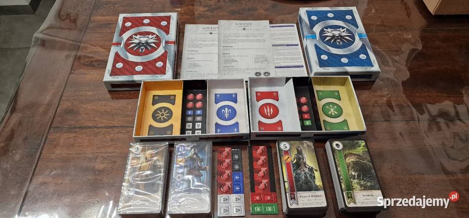 Wiedzmin karty gwint karty do gwinta 4 talie Augustów