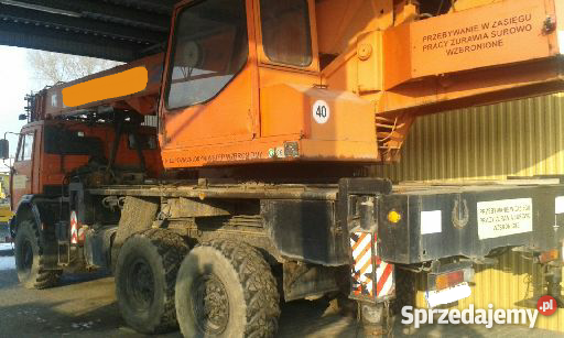 Dźwig samojezdny Ivanovets KC 55713 na podwoziu Kraków