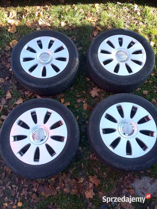 Alufelgi 16 audi VW seat skoda kola 5x112 kujawsko-pomorskie Świecie nad Osą sprzedam