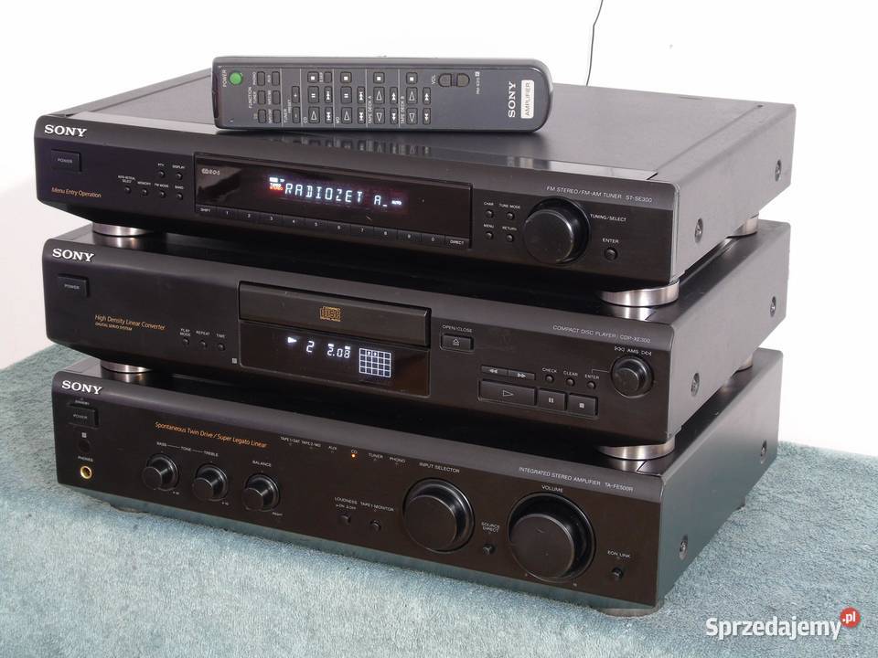 Wieża Sony pilot segmenty sprawna DOSTAWA Jasło