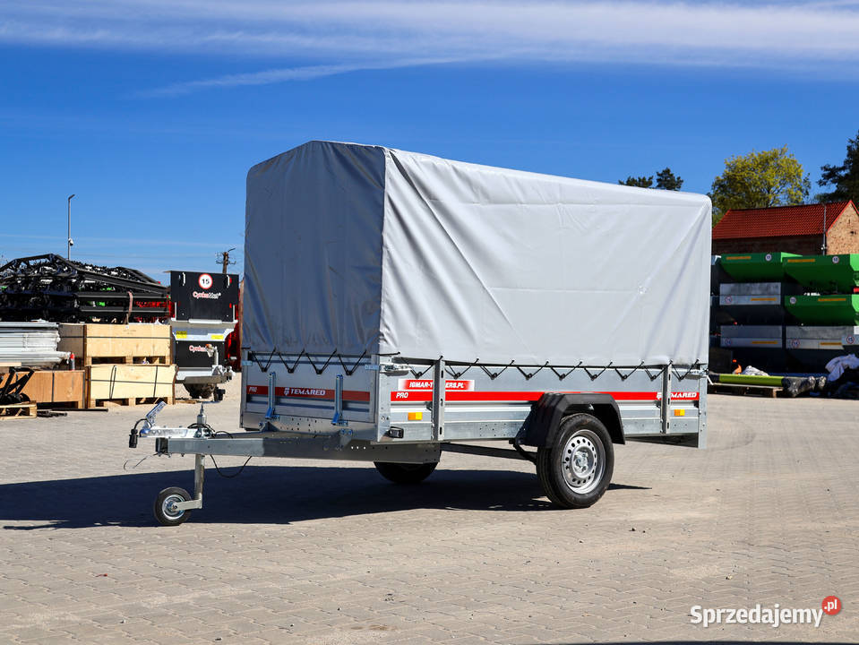 Przyczepka samochodowa TEMARED PRO 2612R 264x126 1 lubelskie Czeberaki