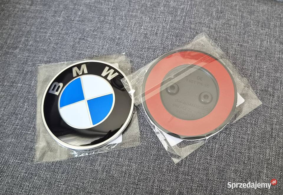 Emblemat logo znaczek BMW 82mm 2 PIN Super mazowieckie Kobyłka