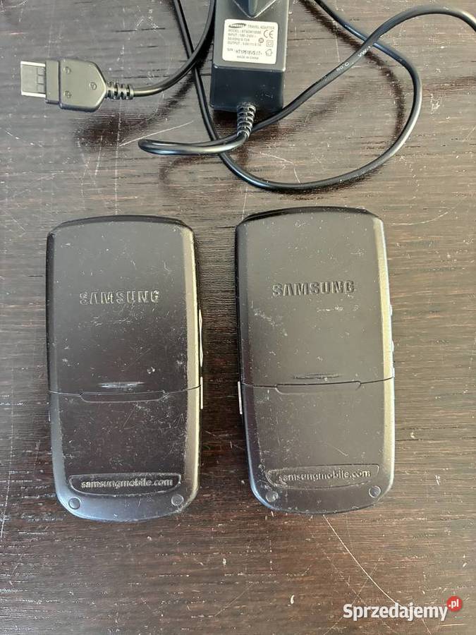2 telefony Samsung SGH Z720 używane 1 ładowarka warmińsko-mazurskie