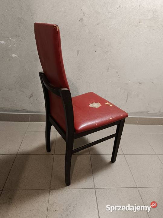 Krzesło drewniane rama oparcie Rzeszów