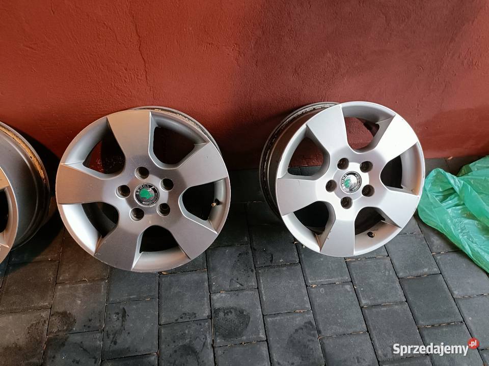 Alufelgi skoda octavia 2 5x112 R15 Jędrzejów