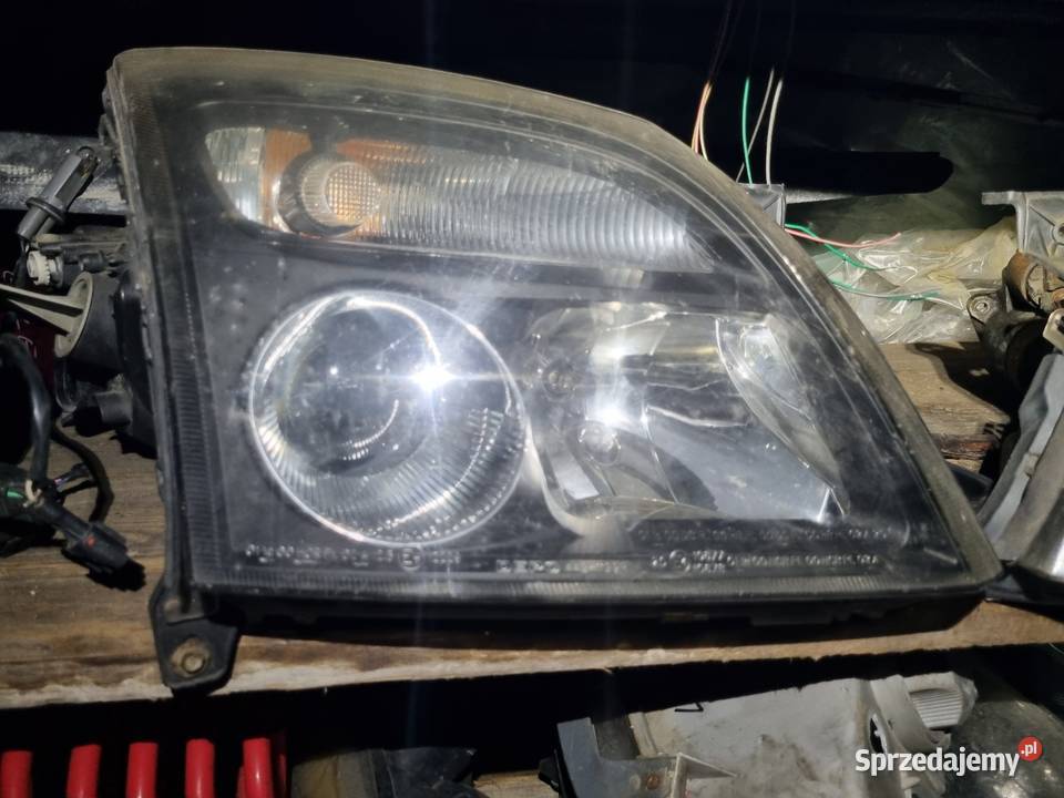 Opel Vectra C Przedlift Lampy Przod Czarne Skawina