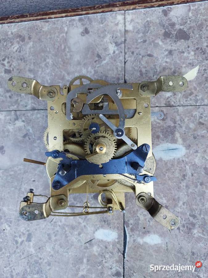 797 Mechanizm starego zegara bufetowego Kienzle Tczew