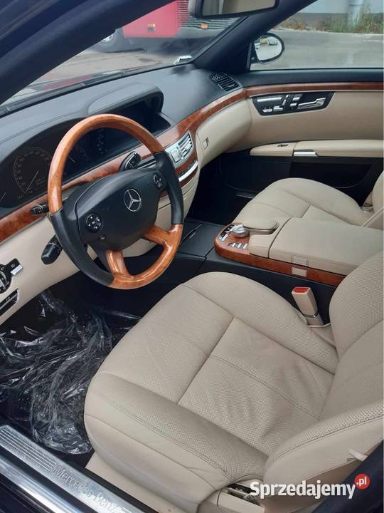 Mercedes Benz Klasa S 2007 30 diesel automat czarny