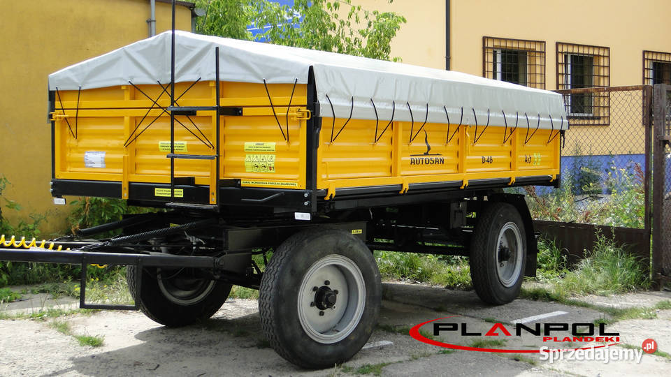 PLANDEKA OTRZĄSARKA do wiśni Kombajn sadowniczy Starachowice