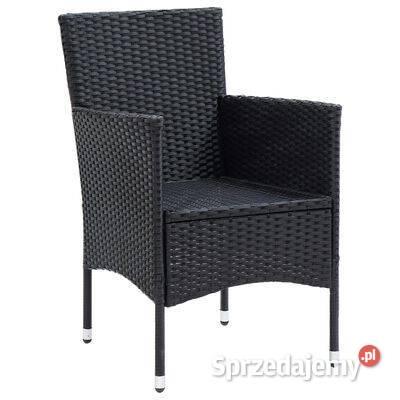 vidaXL Krzesła ogrodowe 4 polirattan Warszawa sprzedam
