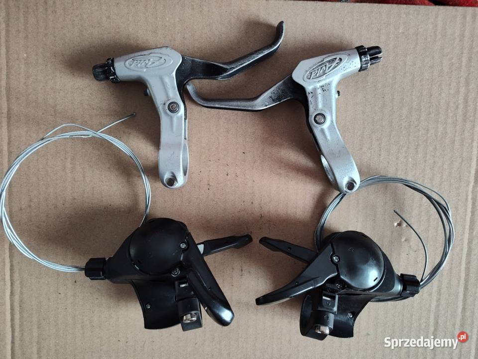 Manetki 3x8 biegów klamki hamulcowe Avid FR5 Toruń