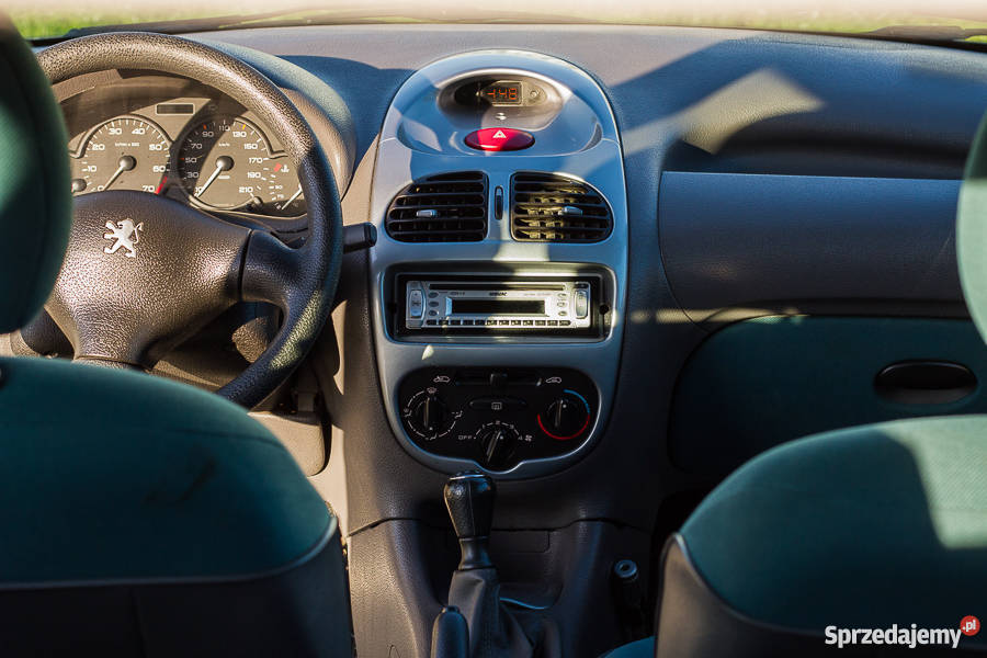 Peugeot 206 Zadbade wnętrze kobiety Pruszcz Gdański
