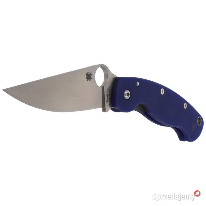 Nóż składany Spyderco Military G10 Dark Blue CPM mazowieckie Warszawa