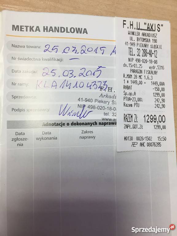 Rower miejski MAXIM 2818 MC 163 biały ideał Rowery Bytom