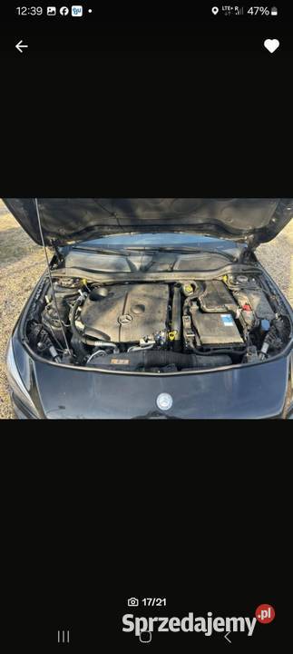 Mercedes CLA 22cdi Automat 2017r Lift automatyczna Dobrzyca