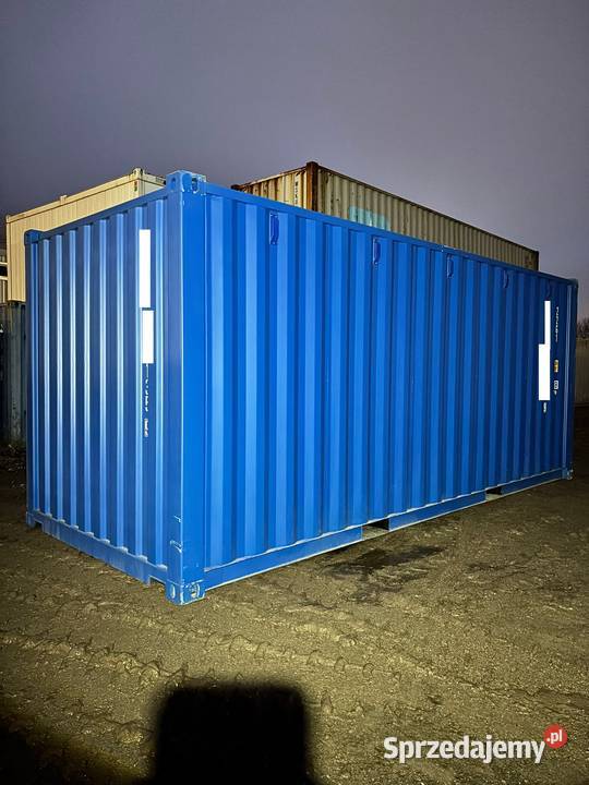 20DV KONTENERY 6 METROWE NOWE NIEBIESKIE Biznes i Przemysł Gdynia