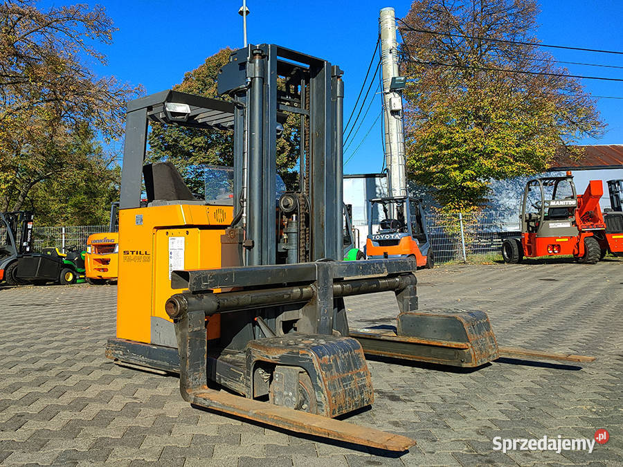 Wózek widłowy elektryczny reach truck Still Still Wózki widłowe Wózki widłowe Kęty