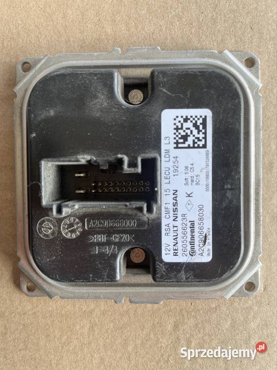PRZETWORNICA MODUŁ LED 260556623R RENAULT Międzychód