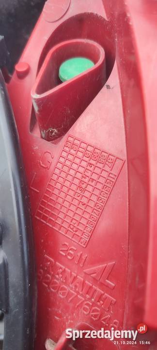 Lampa lewy tył RENAULT CLIO 3 LIFT Krosno